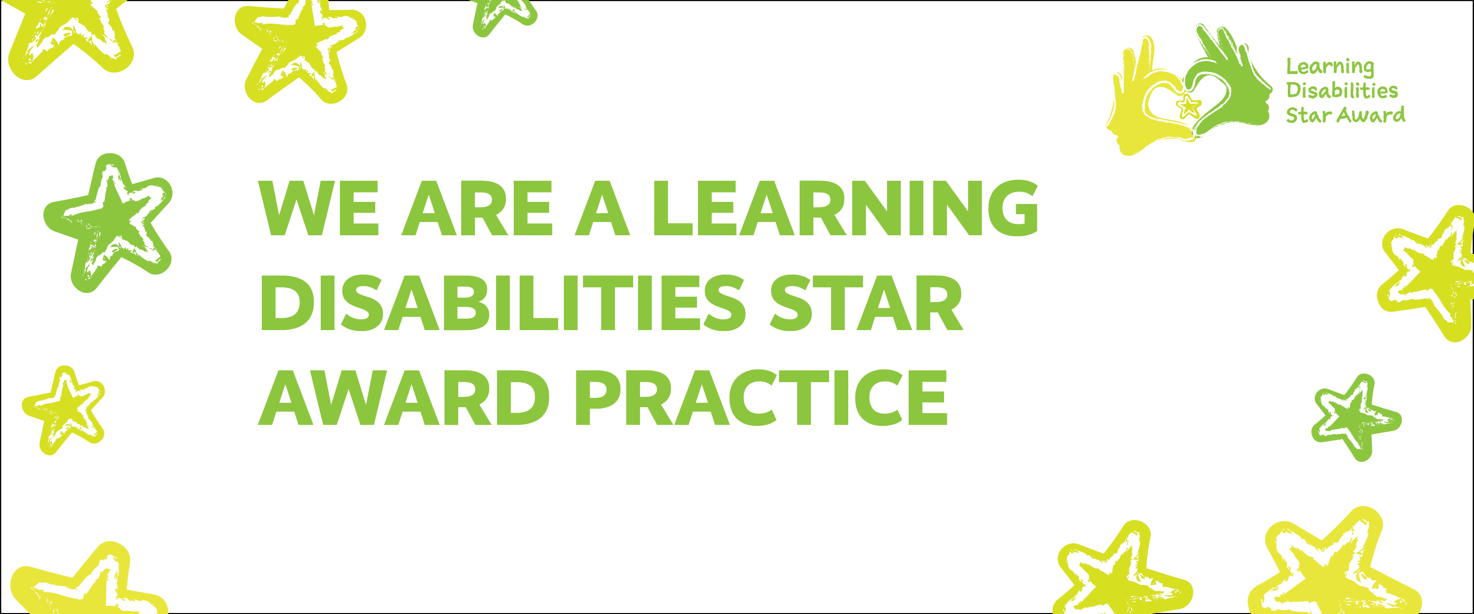 We are a learning disabilities star award practice
