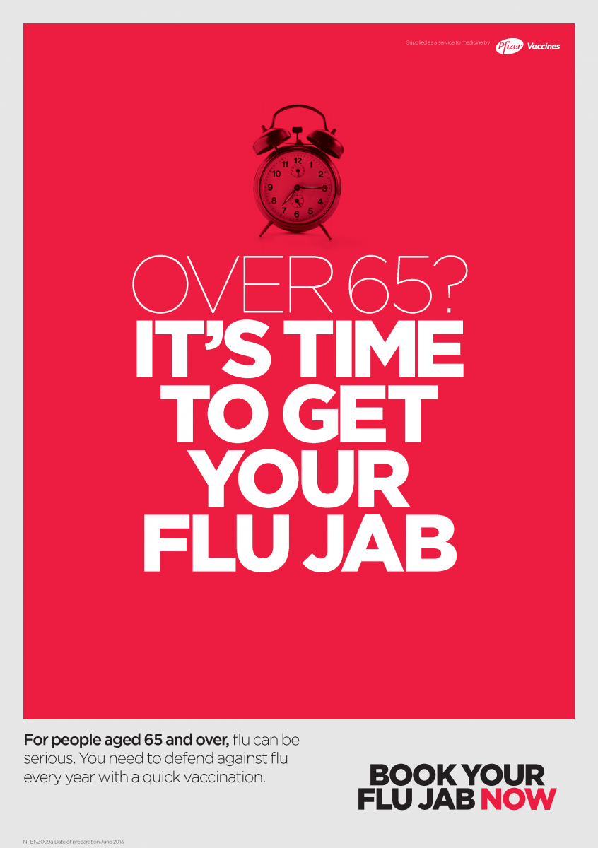 Over 65? It's time to get your flu jab